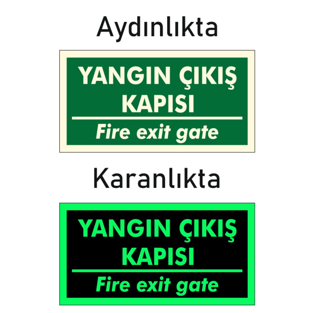 Fotolümen%20Fosforlu%20Yangın%20Çıkış%20Kapısı/Fıre%20Exıt%20Gate%20Yön%20Levhası