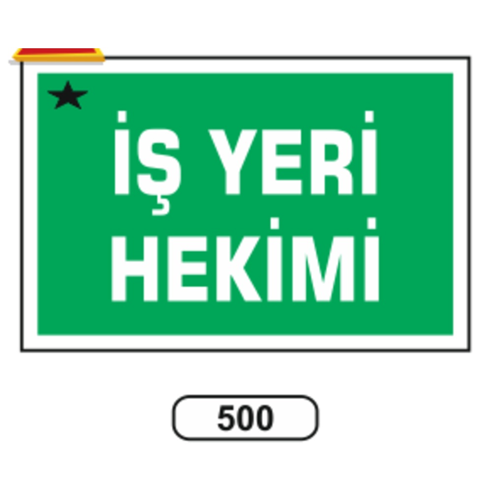 İş Yeri Hekimi Levhası