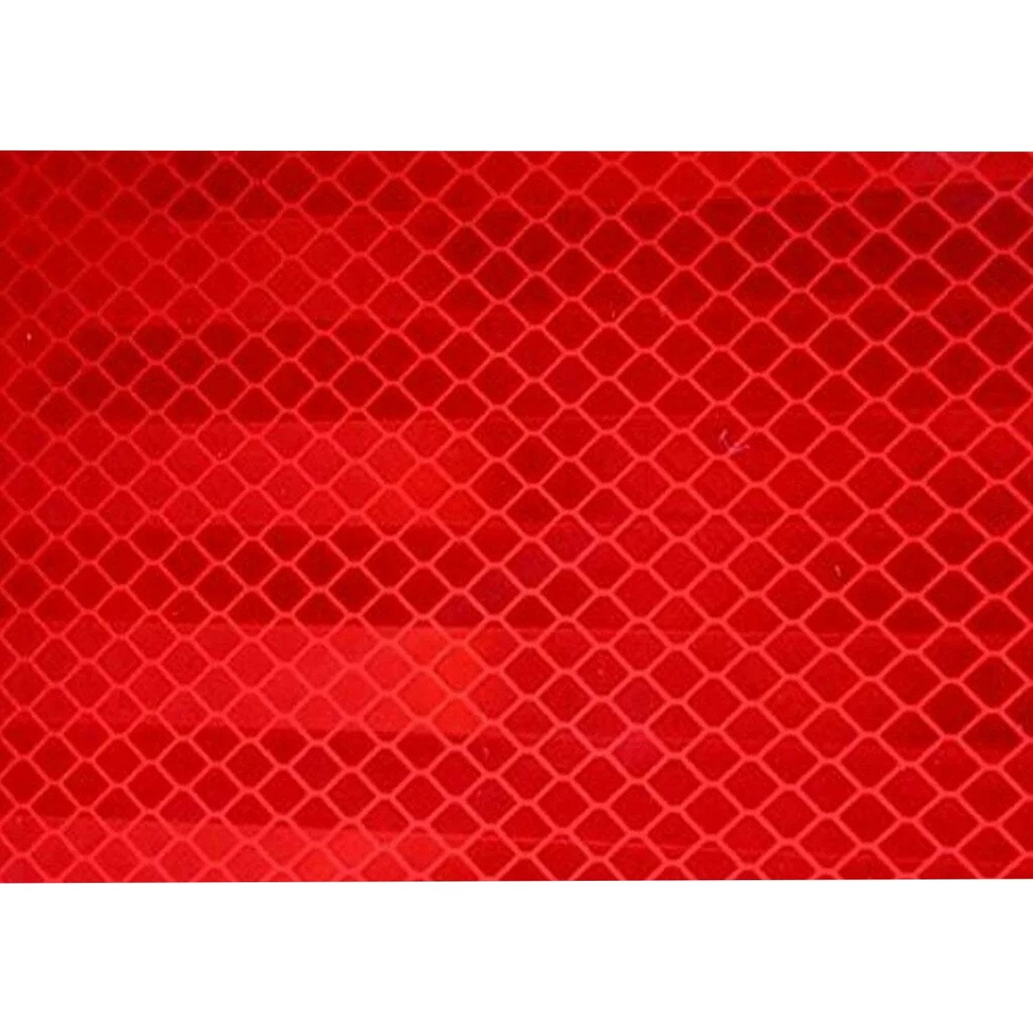 Kırmızı Reflektif Bant 5cmx5 Metre Bal Petekli 