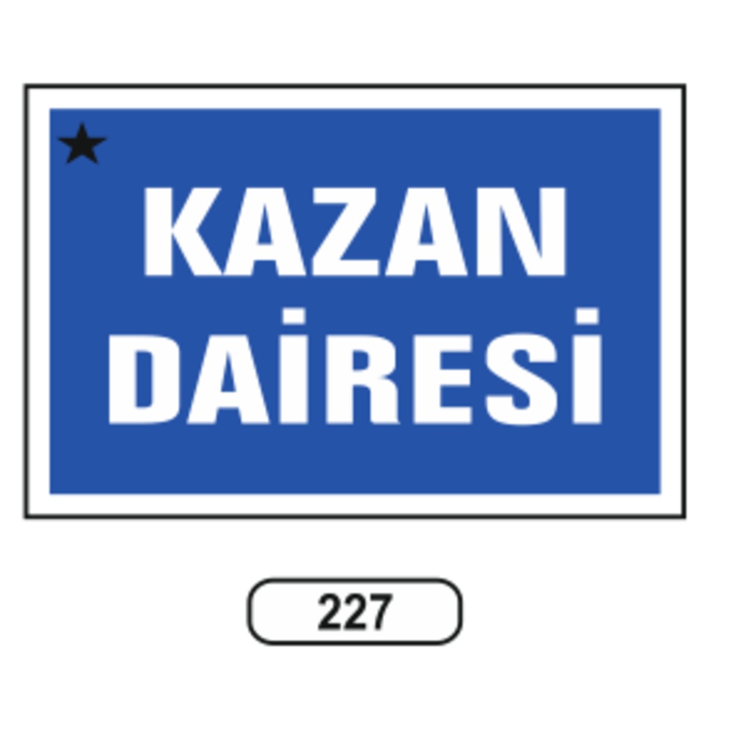 Kazan Dairesi Levhası