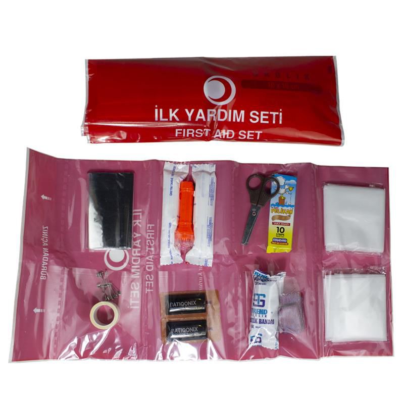 Eva Çantalı Trafik İlkyardım Seti yangın Tüpü Dolu İçerik
