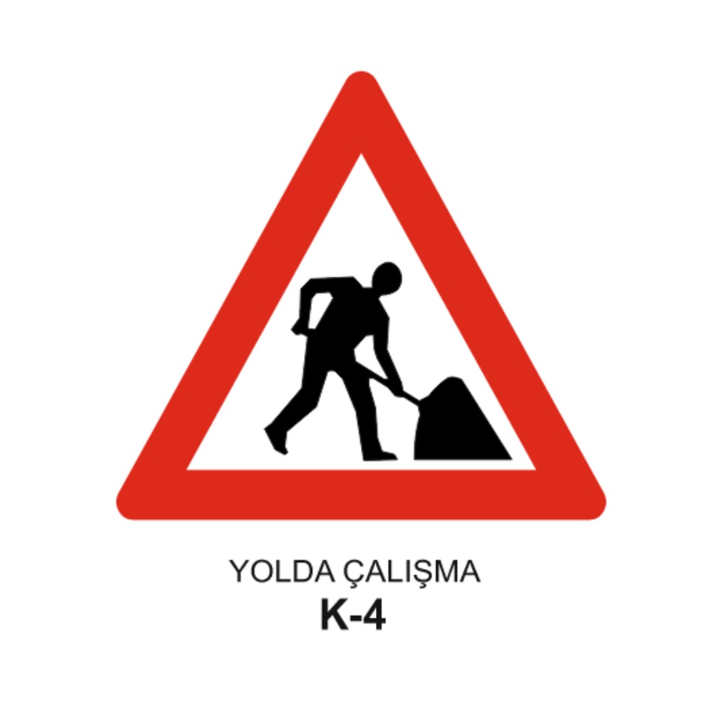 Yolda%20Çalışma%20Var%20Trafik%20Levhası%20