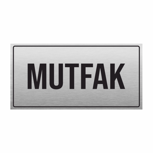 MUTFAK YÖNLENDİRME LEVHASI METAL 