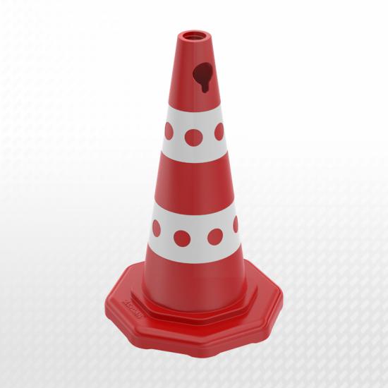 50 cm BENEKLİ PPC Reklam Konisi