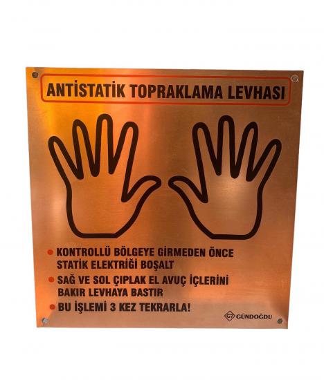Anti Statik Topraklama Levhası