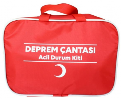 Deprem-Zelzele-Afet Ilk Yardım Çantası Seti