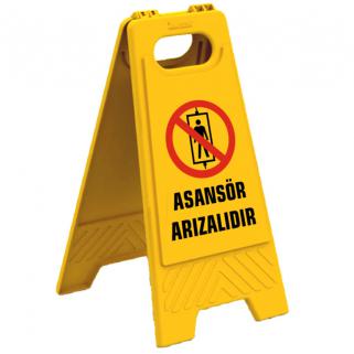 Asansör Arızalıdır Levhası 