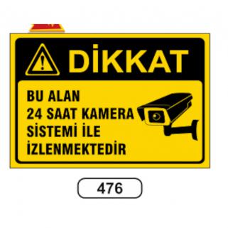 Kamera Uyarı Levhaları