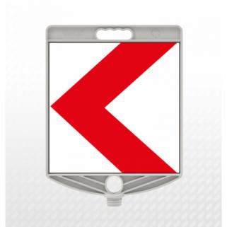Keskin Viraj Duba Üstü Uyarı Levhası 