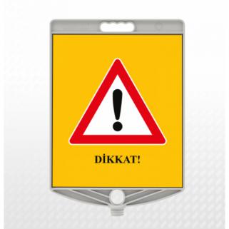 Dikkat ! Duba Üstü Uyarı Levhası 