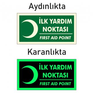 İlk Yardım Noktası Yön Levhası