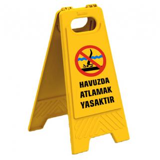 Havuzda Atlamak Yasaktır Levhası