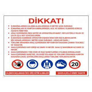 İnşaat Şantiye Levhası