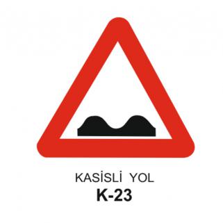 Kasisli Yol Trafik Levhası 