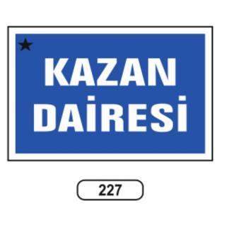 Kazan Dairesi Levhası