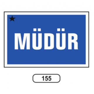 Müdür Levhası