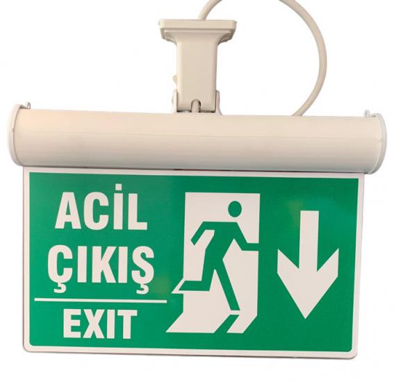 S-LITE Işıklı Şarjlı Acil Yönlendirme Armatürü