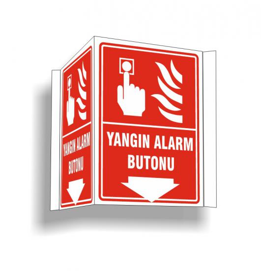 Panoramik Yangın Alarm Butonu Levhası 