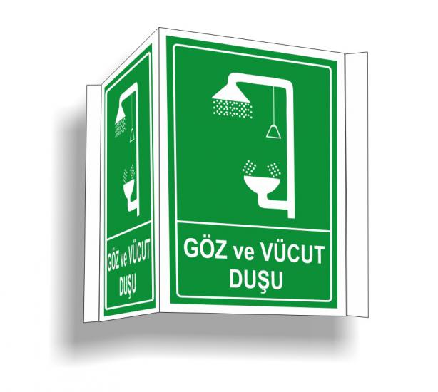 Panoramik Göz ve Vücut Duşu Levhası 