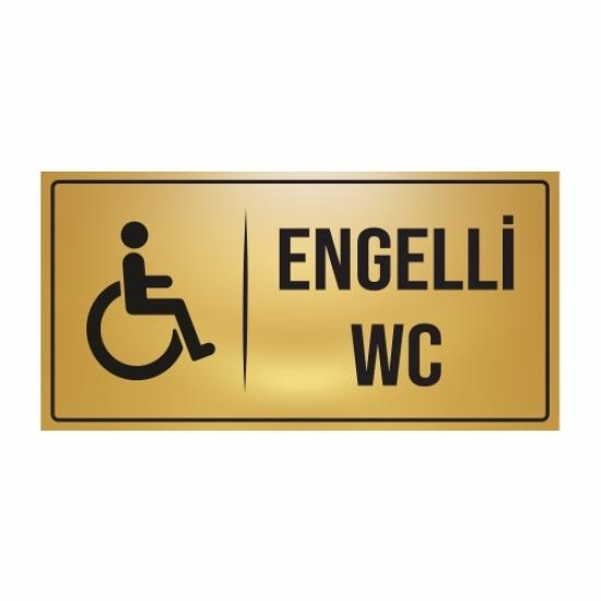ENGELLİ WC YÖNLENDİRME LEVHASI 