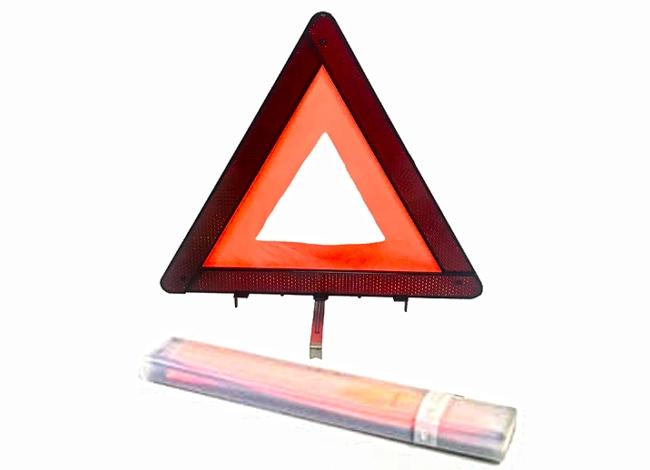 METAL AYAKLI ÜÇGEN ARAÇ REFLEKTÖRÜ